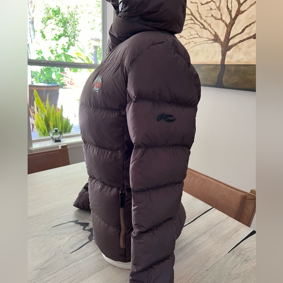 KJUS Women’s Down Puffer Jacket 36/S $900 Brown - Picture 6 of 14